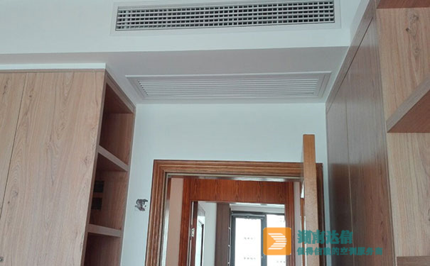 長沙金茂梅溪湖家用三菱電機(jī)中央空調(diào)交付使用